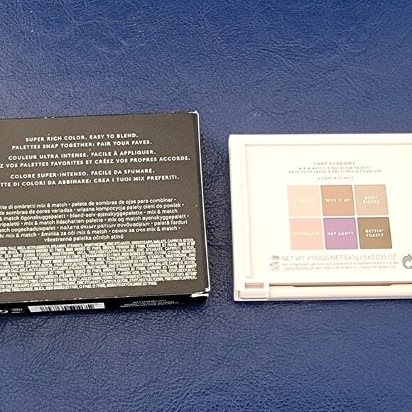 FENTY BEAUTY Snap Shadows Mix & Match Eyeshadow Palette in COOL NEUTRALS - Picture 7 of 8